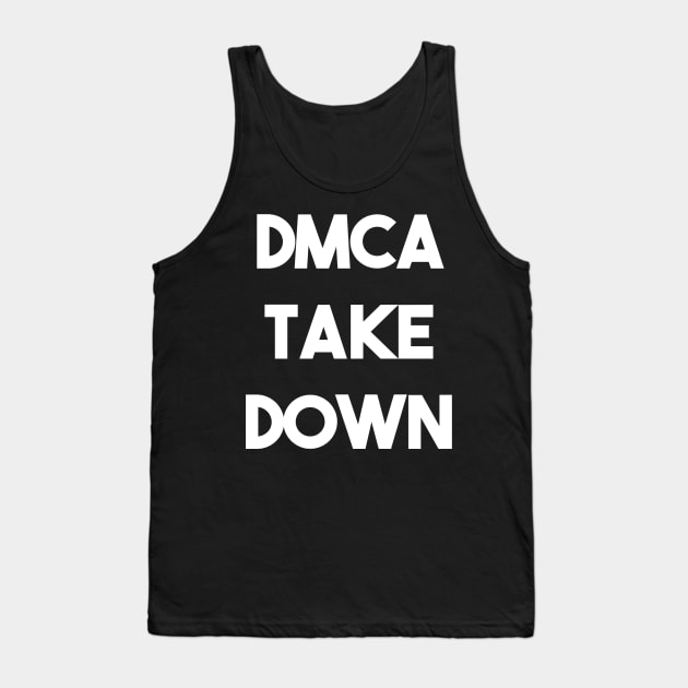 DMCA 1 Tank Top by lyrics